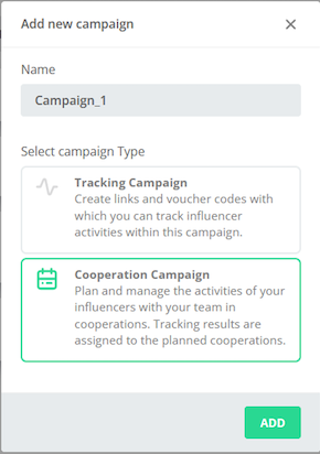 29: Campaign - Choose Campaign Type